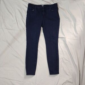 Loft Fashion Dark Indigo Skinny Jeans